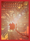 Image for Gloss Sleeve - Circuit Red (50-Pack) - Card Sleeves