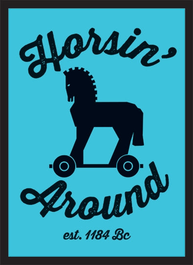 Image for Gloss Sleeve - Horsin' Around (50-Pack) - Card Sleeves