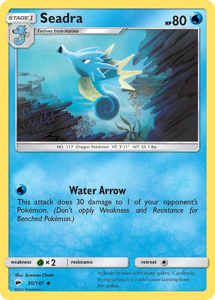 Image for Seadra (30/147) (SM03) - Pokemon
