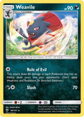 Image for Weavile (86/147) (SM03) - Pokemon