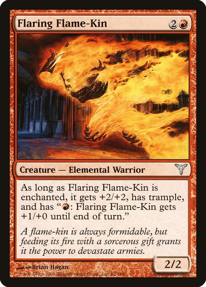 Image for Flaring Flame-Kin (62) (Dissension) - Magic: The Gathering