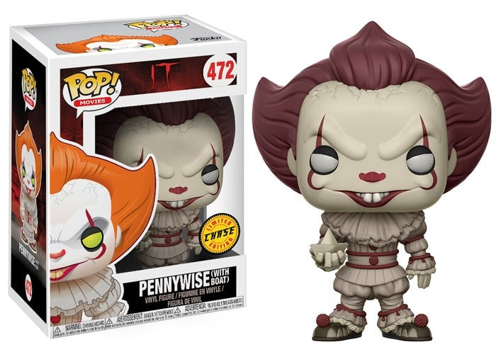 Image for It: Pennywise (with Boat) (Sepia) (Chase) - Funko