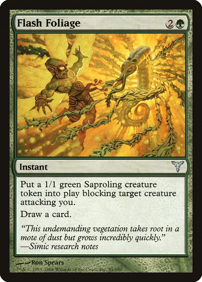 Image for Flash Foliage (85) (Dissension) - Magic: The Gathering