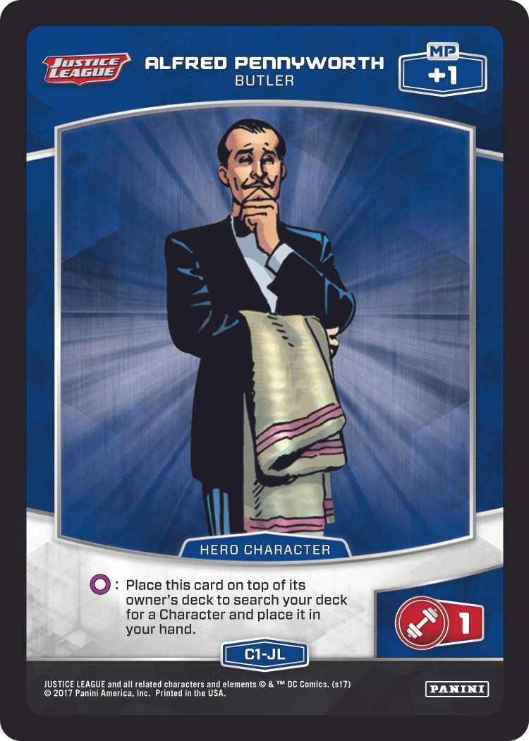 Image for Alfred Pennyworth - Butler (C1-JL) (Justice League) - MetaX TCG