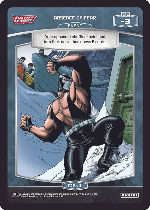 Image for Absence of Fear (C18-JL) (Justice League) - MetaX TCG