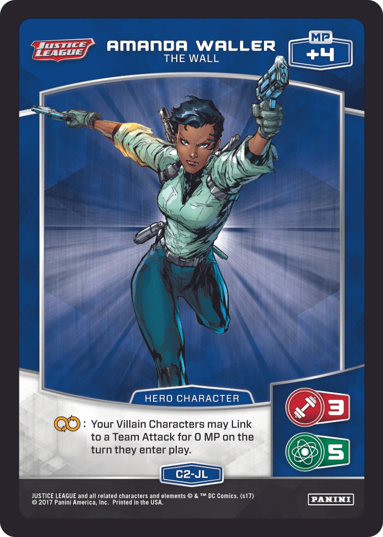 Image for Amanda Waller - The Wall (C2-JL) (Justice League) - MetaX TCG