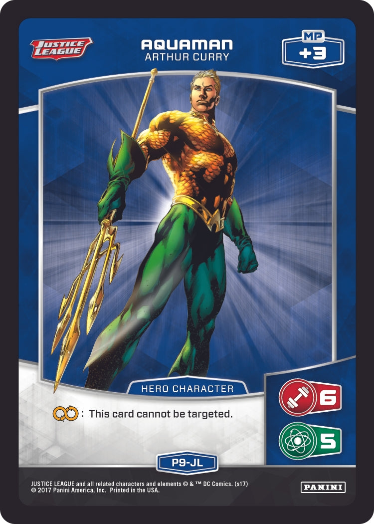 Aquaman - Arthur Curry (P9-JL) (Promotional Cards)