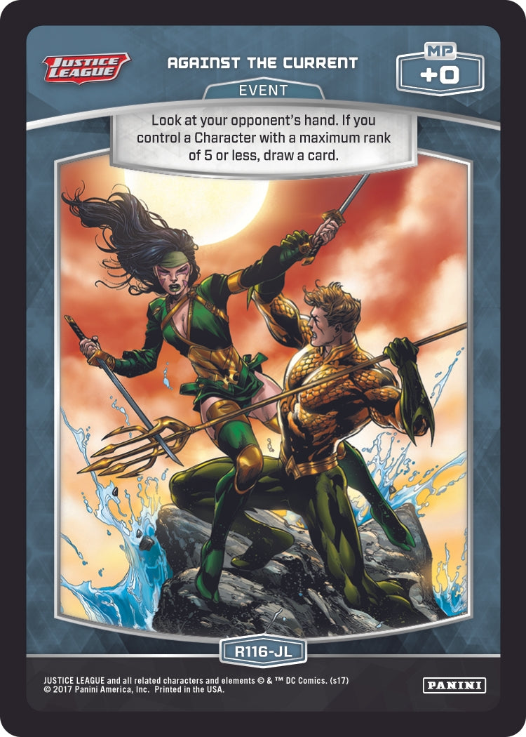 Against the Current (R116-JL) (Justice League)