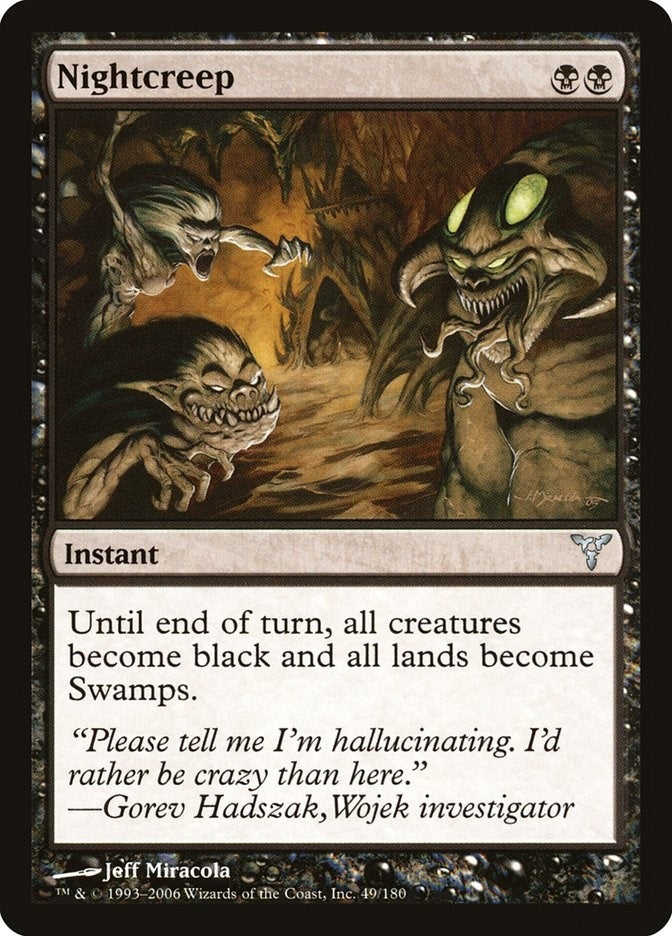 Image for Nightcreep (49) (Dissension) - Magic: The Gathering