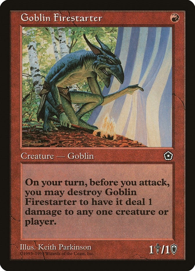 Image for Goblin Firestarter (Portal Second Age) - Magic: The Gathering