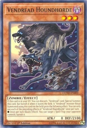 Image for Vendread Houndhorde (COTD-EN000) (COTD) - YuGiOh