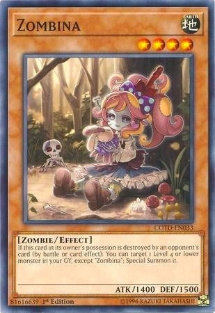Image for Zombina (COTD-EN033) (COTD) - YuGiOh