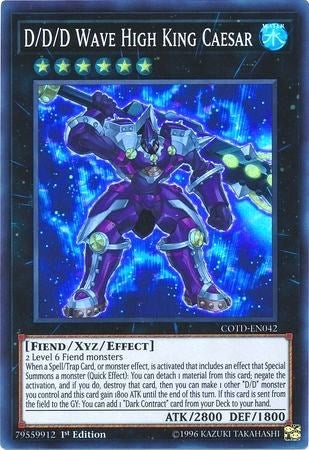 Image for D/D/D Wave High King Caesar (COTD-EN042) (COTD) - YuGiOh
