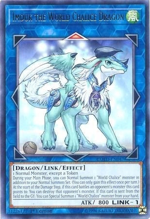 Image for Imduk the World Chalice Dragon (COTD-EN047) (COTD) - YuGiOh