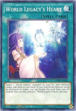 Image for World Legacy's Heart (COTD-EN058) (COTD) - YuGiOh