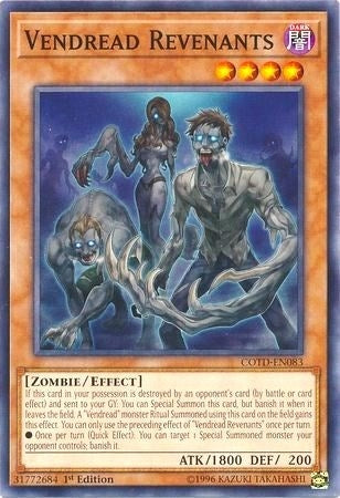 Image for Vendread Revenants (COTD-EN083) (COTD) - YuGiOh