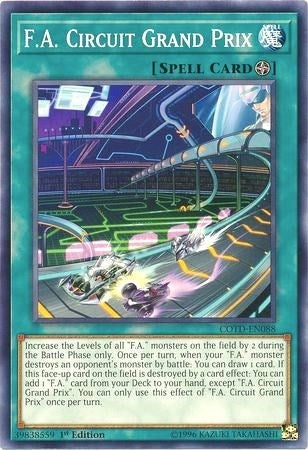 Image for F.A. Circuit Grand Prix (COTD-EN088) (COTD) - YuGiOh