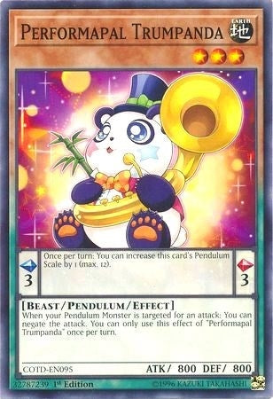 Image for Performapal Trumpanda (COTD-EN095) (COTD) - YuGiOh