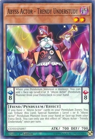 Image for Abyss Actor - Trendy Understudy (COTD-EN097) (COTD) - YuGiOh