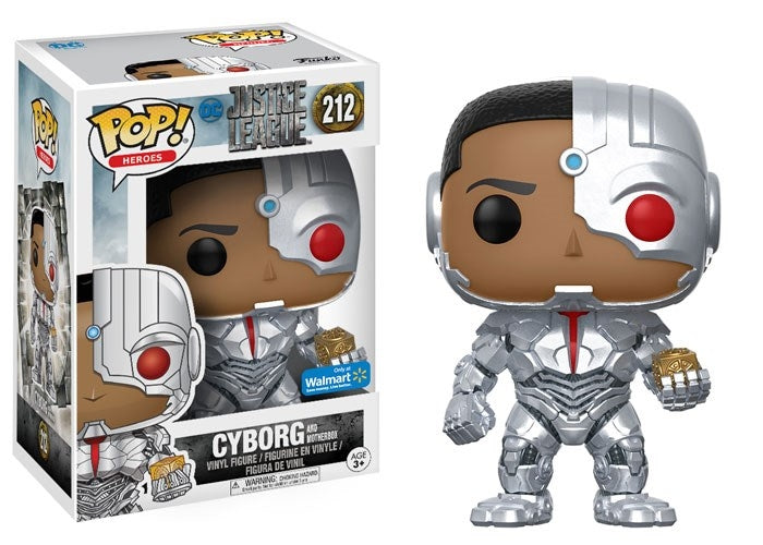 Image for Justice League (2017): Cyborg and Motherbox (Walmart Exclusive) - Funko