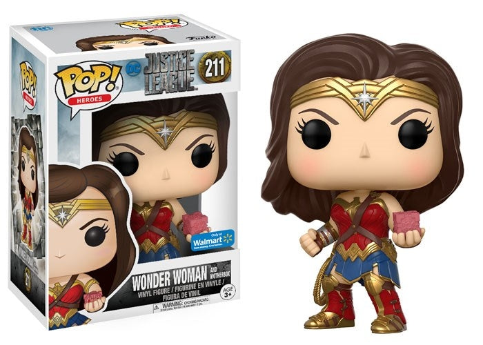 Image for Justice League (2017): Wonder Woman and Motherbox (Walmart Exclusive) - Funko