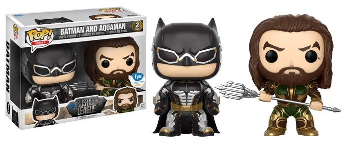 Image for Justice League (2017): Batman and Aquaman 2-Pack (FYE Exclusive) - Funko
