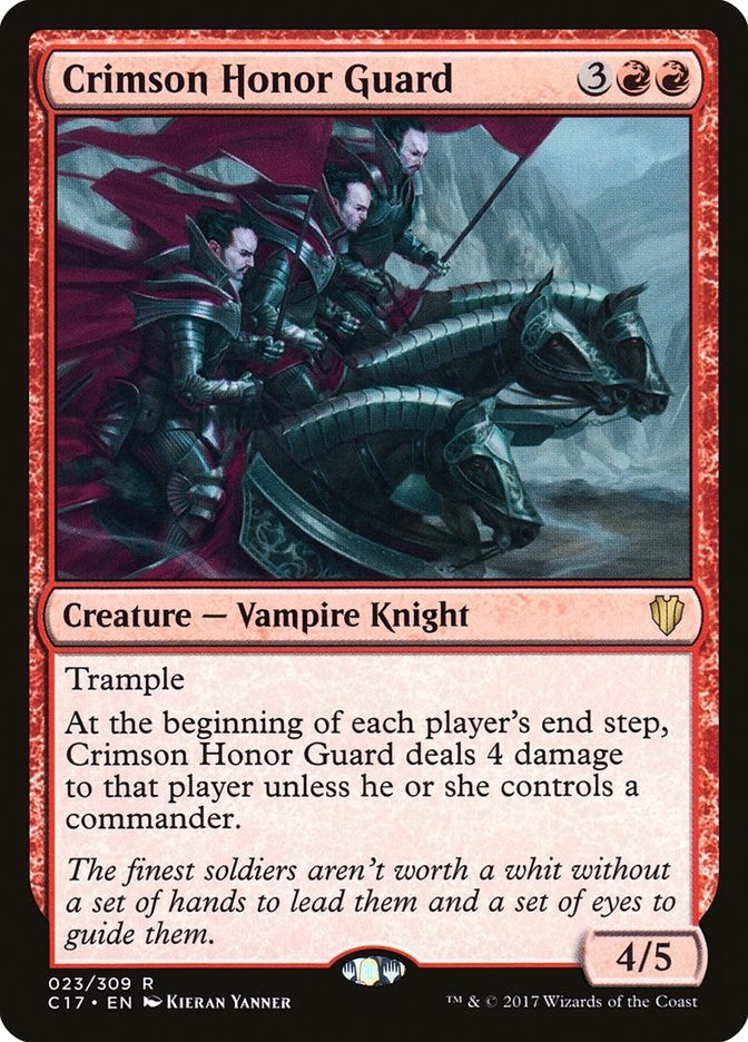 Image for Crimson Honor Guard (23) (Commander 2017) - Magic: The Gathering