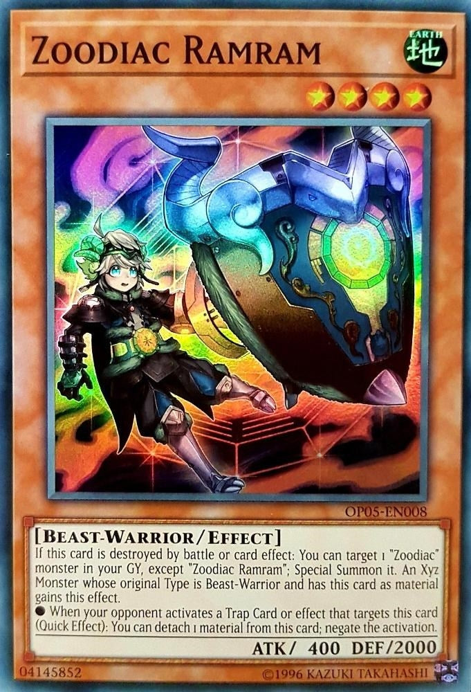 Image for Zoodiac Ramram (OP05-EN008) (OP05) - YuGiOh