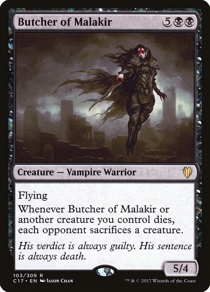 Image for Butcher of Malakir (103) (Commander 2017) - Magic: The Gathering