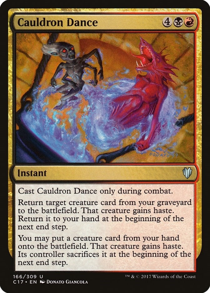 Image for Cauldron Dance (166) (Commander 2017) - Magic: The Gathering