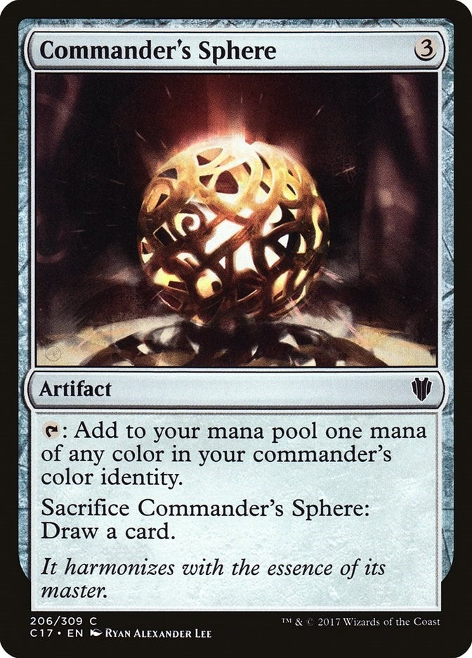 Image for Commander's Sphere (206) (Commander 2017) - Magic: The Gathering