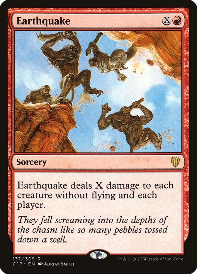 Image for Earthquake (137) (Commander 2017) - Magic: The Gathering