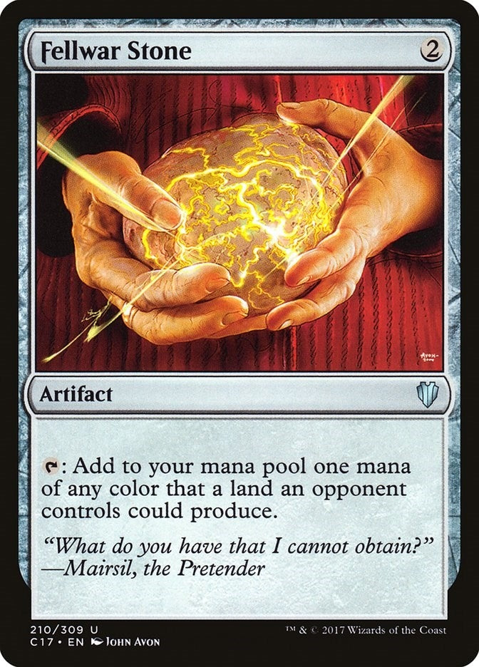 Image for Fellwar Stone (210) (Commander 2017) - Magic: The Gathering