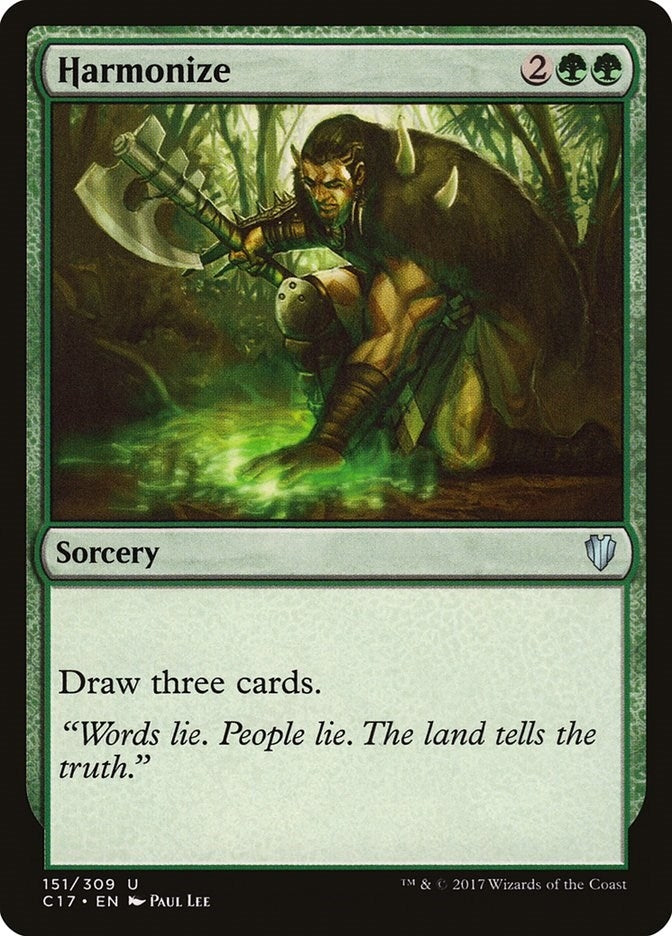 Image for Harmonize (151) (Commander 2017) - Magic: The Gathering