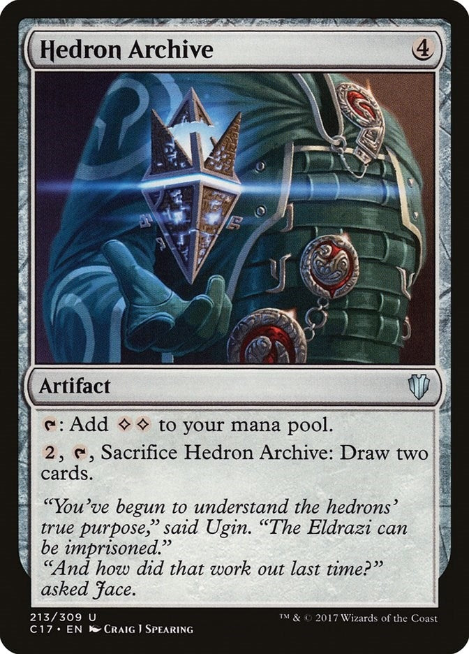 Image for Hedron Archive (213) (Commander 2017) - Magic: The Gathering