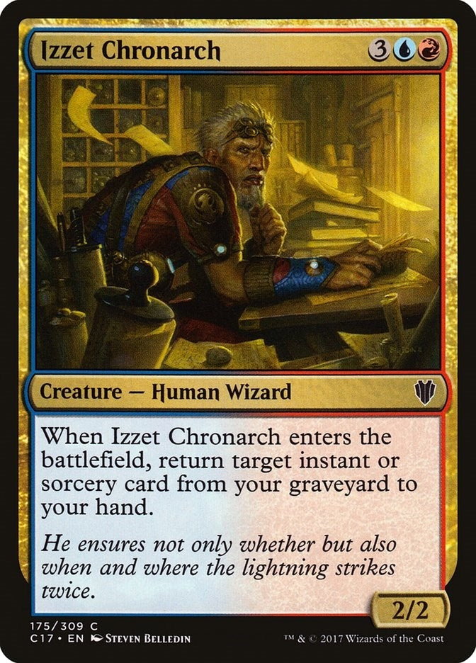 Image for Izzet Chronarch (175) (Commander 2017) - Magic: The Gathering