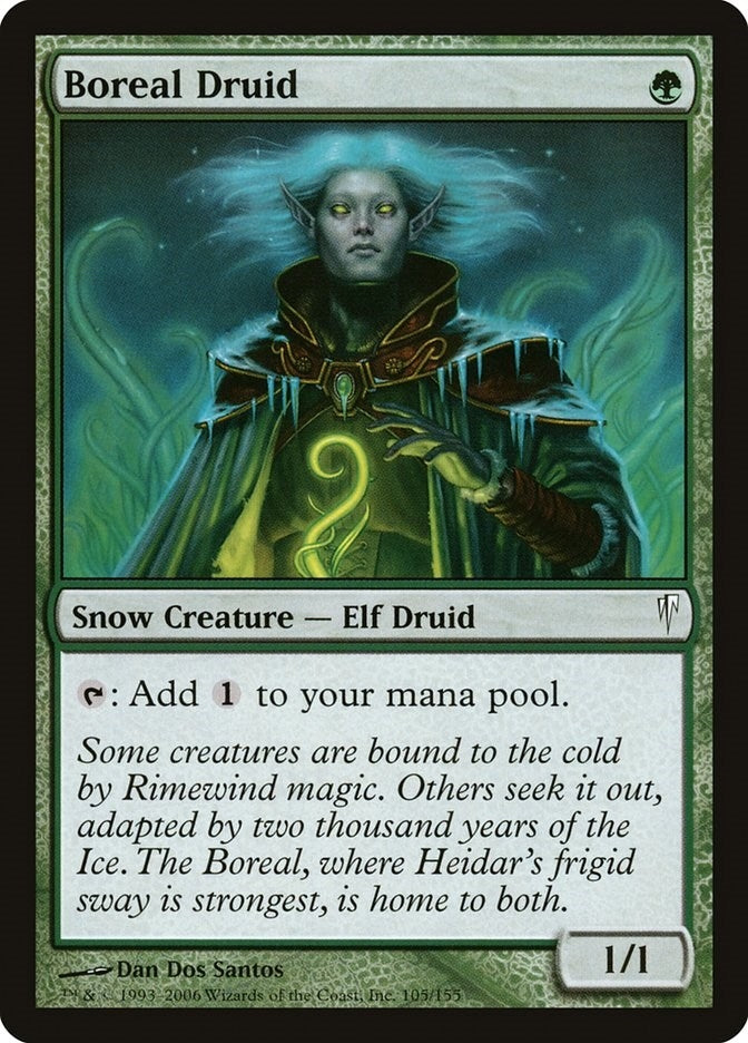 Image for Boreal Druid (105) (Coldsnap) - Magic: The Gathering