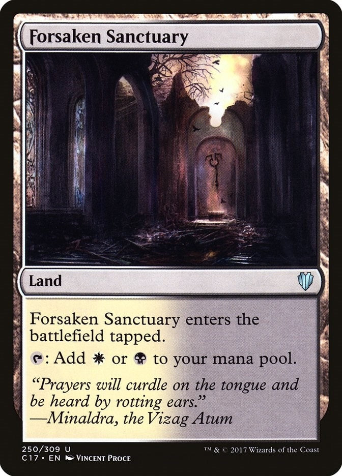 Image for Forsaken Sanctuary (250) (Commander 2017) - Magic: The Gathering
