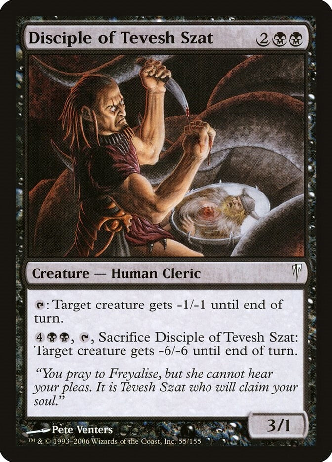 Image for Disciple of Tevesh Szat (55) (Coldsnap) - Magic: The Gathering