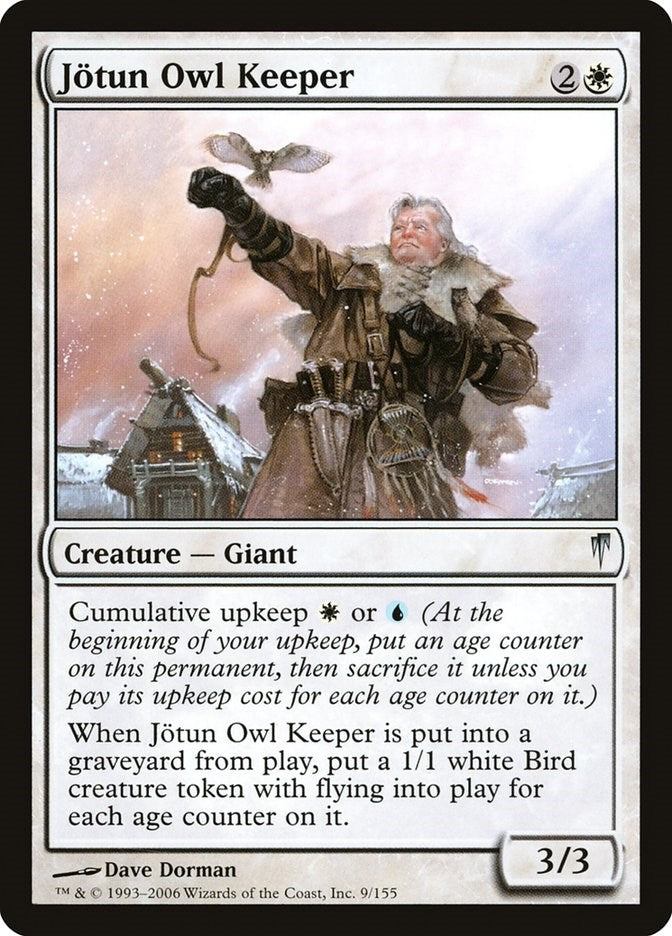 Image for Jotun Owl Keeper (9) (Coldsnap) - Magic: The Gathering