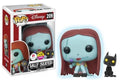 Image for The Nightmare Before Christmas: Sally (Seated) (Flocked) (Glow-in-the-Dark) (Walgreens Exclusive) - Funko