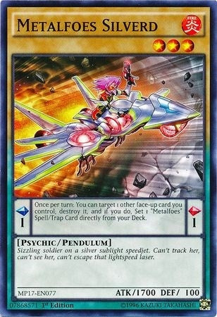 Image for Metalfoes Silverd (MP17-EN077) (MP17) - YuGiOh
