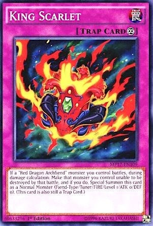 Image for King Scarlet (MP17-EN109) (MP17) - YuGiOh