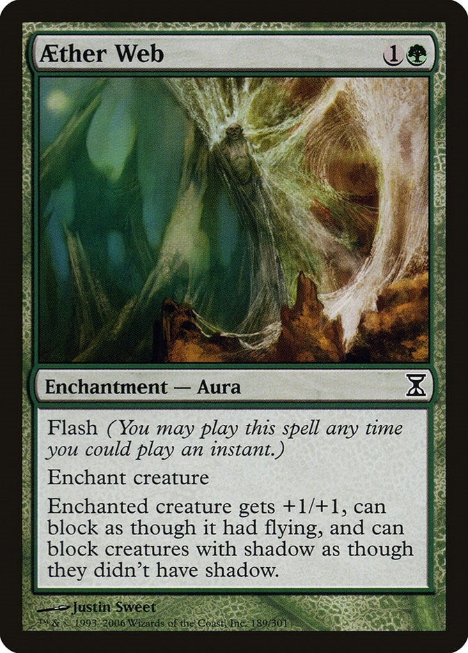 Image for Aether Web (189) (Time Spiral) - Magic: The Gathering