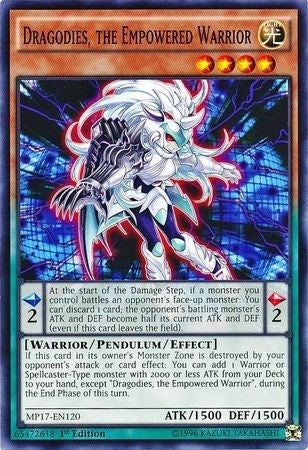 Image for Dragodies, the Empowered Warrior (MP17-EN120) (MP17) - YuGiOh