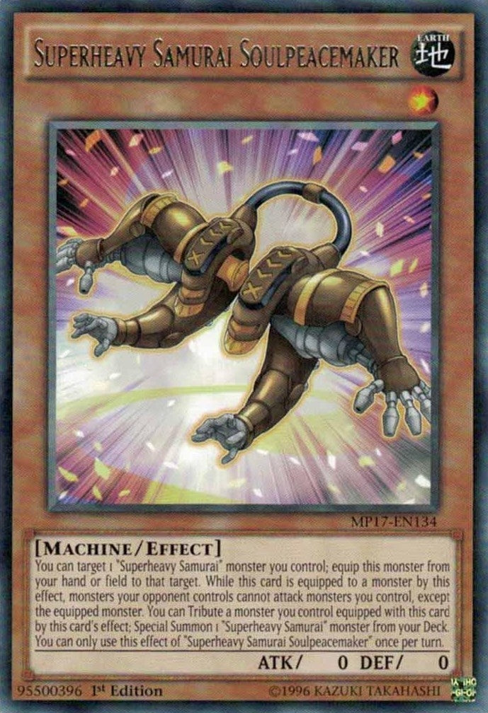 Image for Superheavy Samurai Soulpeacemaker (MP17-EN134) (MP17) - YuGiOh