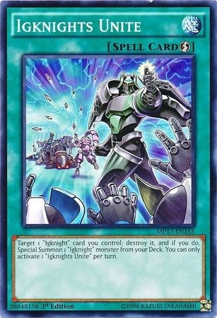 Image for Igknights Unite (MP17-EN155) (MP17) - YuGiOh