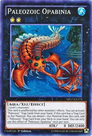 Image for Paleozoic Opabinia (MP17-EN172) (MP17) - YuGiOh
