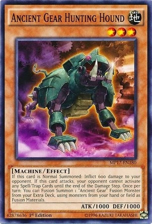 Image for Ancient Gear Hunting Hound (MP17-EN180) (MP17) - YuGiOh