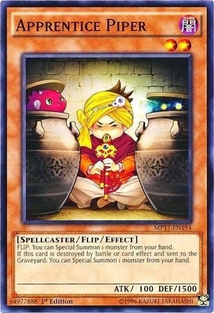 Image for Apprentice Piper (MP17-EN194) (MP17) - YuGiOh